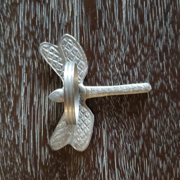 Rare Find! 🎉HP🎉Southern Living at Home Dragonfly Napkin Ring/Holder - Picture 2 of 5